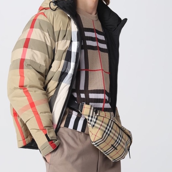 New BURBERRY check bag Sonny Belt bag waist Fanny pack shoulder Bag NWT - Picture 3 of 13